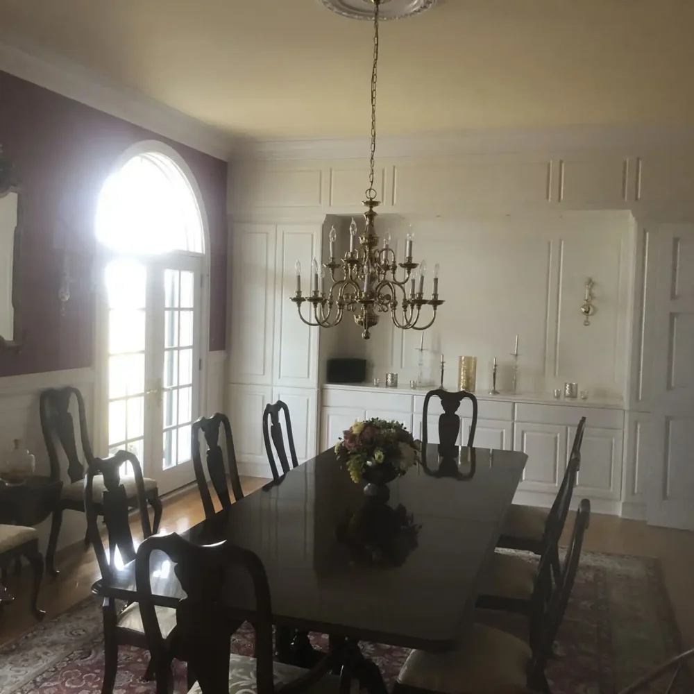 Classic Traditional Revival Midwest Dining Room